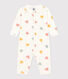 Babies' Multicoloured Heart Patterned Footless Cotton Pyjamas