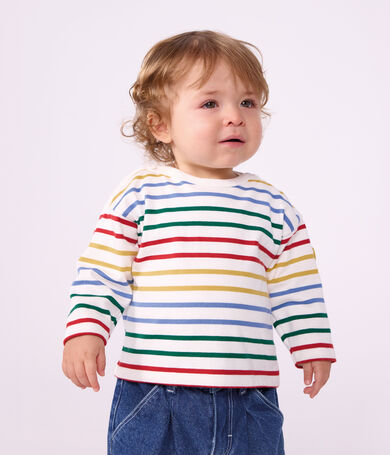 Babies' cotton Breton top