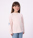 Children's stripy cotton Breton top
