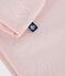 Babies' wool and cotton knit wrapover top BARELY
