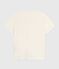 The Straight short-sleeved cotton T-shirt for women MILK Ecru