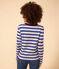 Women's Straight Round-Neck Cotton T-Shirt NEWBLEU /MASTOC