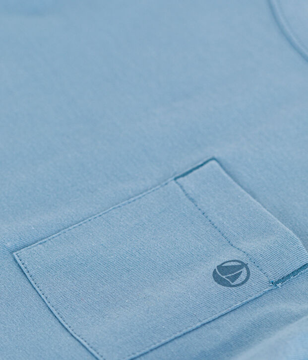 Boys' short-sleeved T-shirt blue