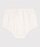 Babies' Broderie Anglaise Bloomers MARSHMALLOW white