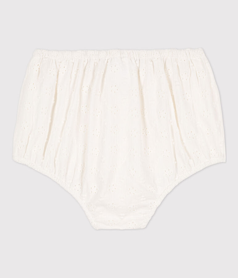Babies' Broderie Anglaise Bloomers white