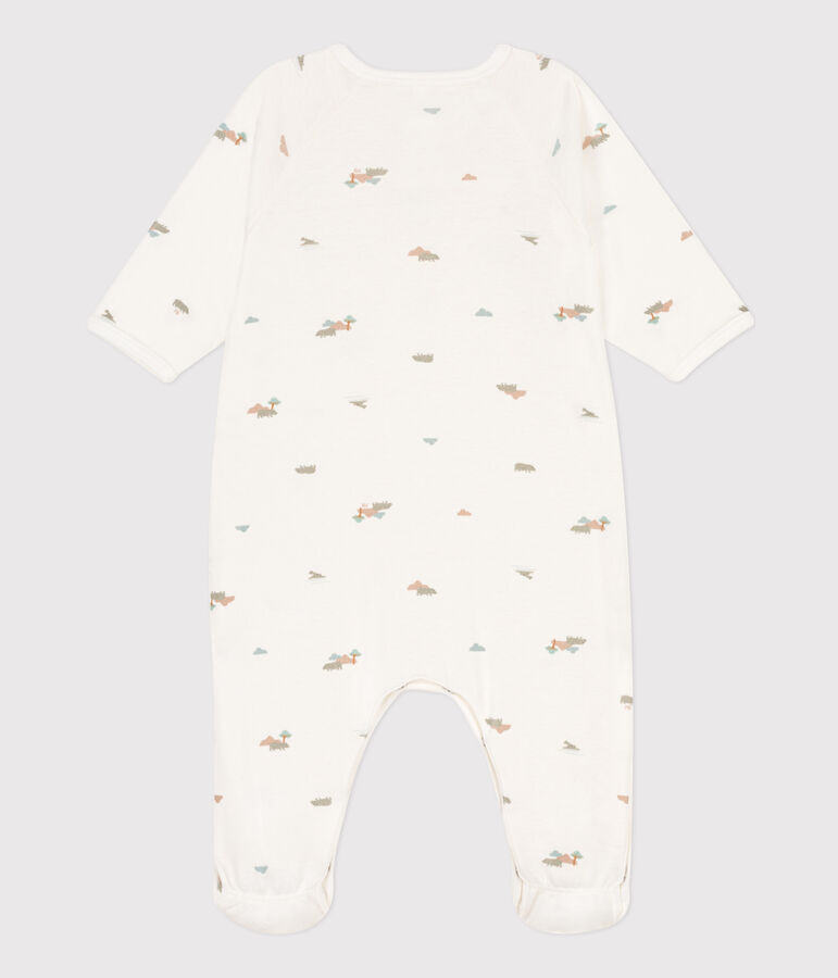 Animal Themed Cotton Sleepsuit MARSHMALLOW white/MULTICO white