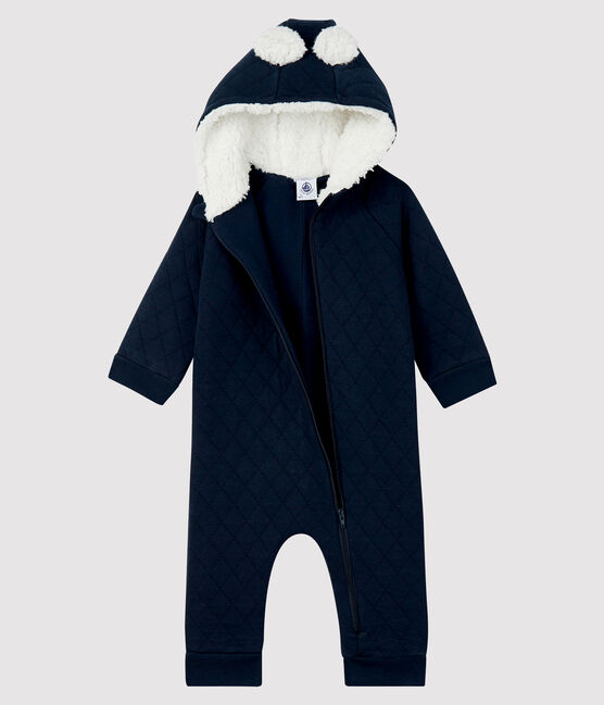 Baby's long playsuit SMOKING blue