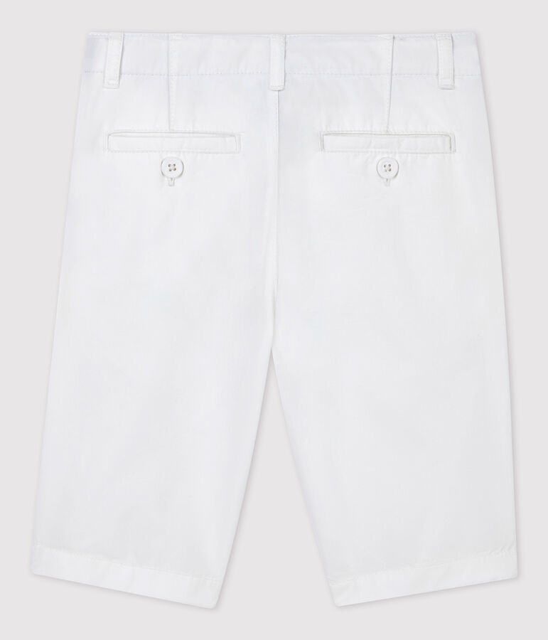 Boys' Serge Bermuda Shorts white