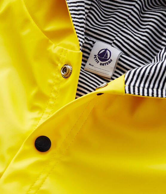 Babies' Rain Cape JAUNE yellow