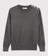 Women's shiny cotton jumper
