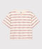Women's Boxy Cotton T-Shirt AVALANCHE+STOP white/MULTICO