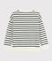 Boys' Sweatshirt MARSHMALLOW white/SMOKING blue