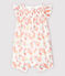 Baby Girls' Poplin Playsuit MARSHMALLOW white/MULTICO white