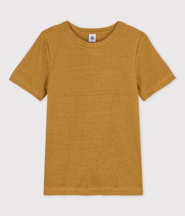 Women's Iconic Linen T-Shirt yellow