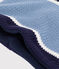Children's fleece-lined knitted snood ADRIATIC