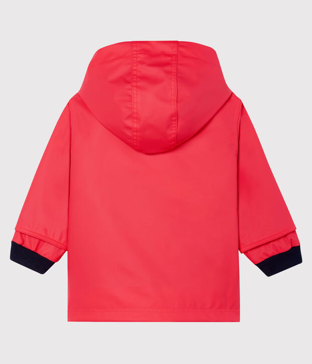 Baby Girls' Iconic Raincoat red