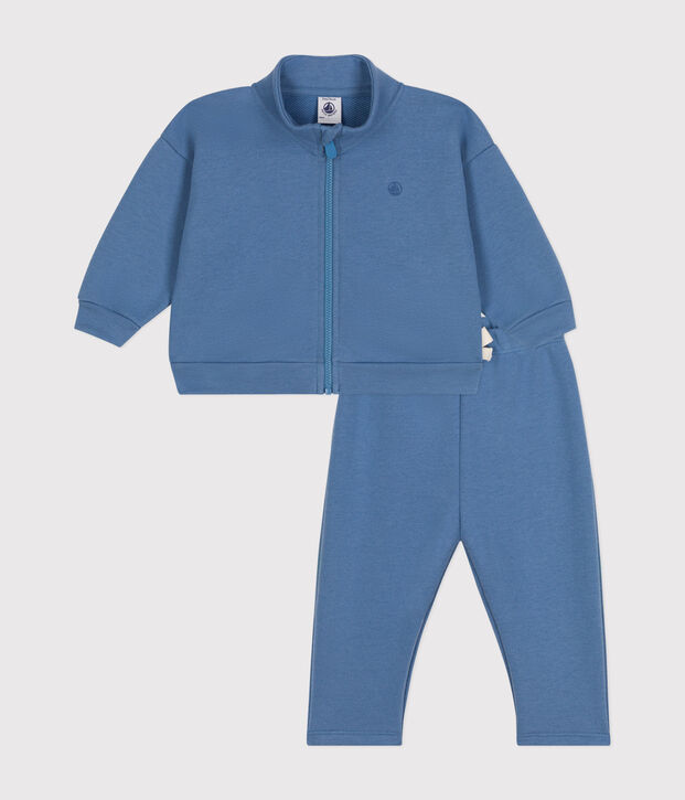 Babies' sweatshirt and trousers set blue