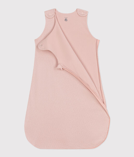 Babies' 1 TOG cotton sleeping bag SALINE pink
