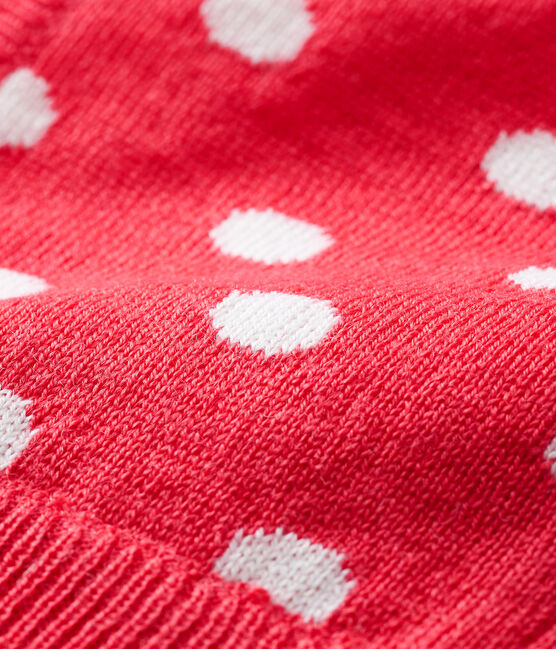 Unisex Baby Balaclava SIGNAL red/MARSHMALLOW white