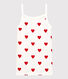 Women's Heart Cotton Strappy Top