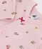 Babies' footless floral-print cotton pyjama suit JOLI pink/MULTICO white