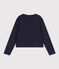 Women's Cotton Poppered Cardigan SMOKING blue