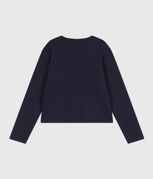 Women's Cotton Poppered Cardigan SMOKING