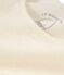 Women's sleeveless linen top MARSHMALLOW white