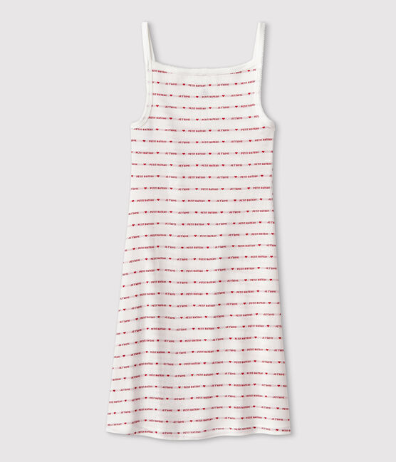 Women's Strappy Dress MARSHMALLOW white/TERKUIT red