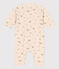 Babies' Patterned Fleece Jumpsuit AVALANCHE white/MULTICO