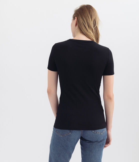 Women's Short-Sleeved Iconic T-Shirt NOIR black