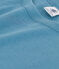 Women's Iconic Cotton Round Neck T-Shirt LAVIS blue