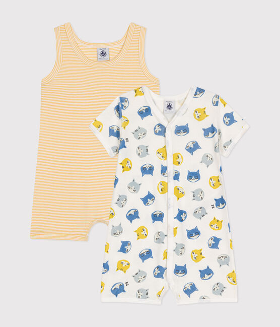 Babies' Cotton Playsuits - 2-Pack variante 1