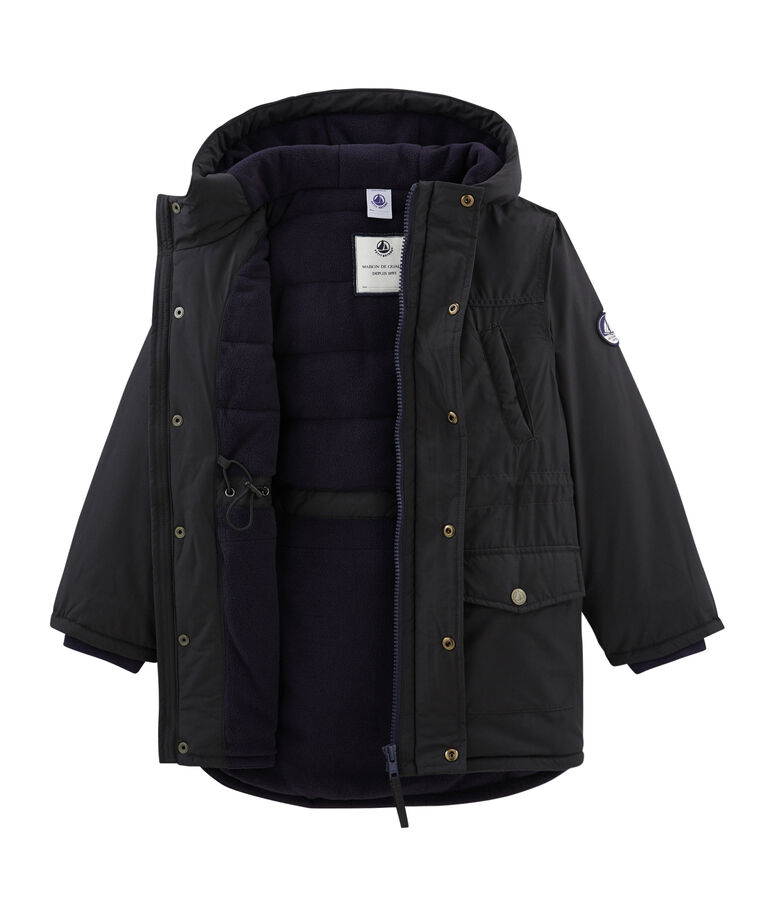 Boys' Feather and Down Coat CAPECOD grey