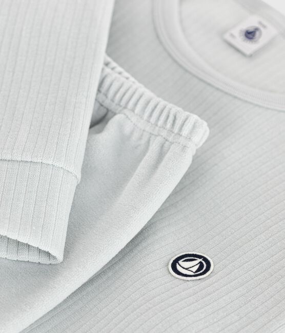 Children's plain velour pyjamas CO2