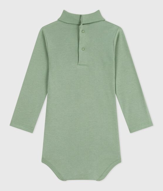 Babies' plain cotton rollneck body SAULE