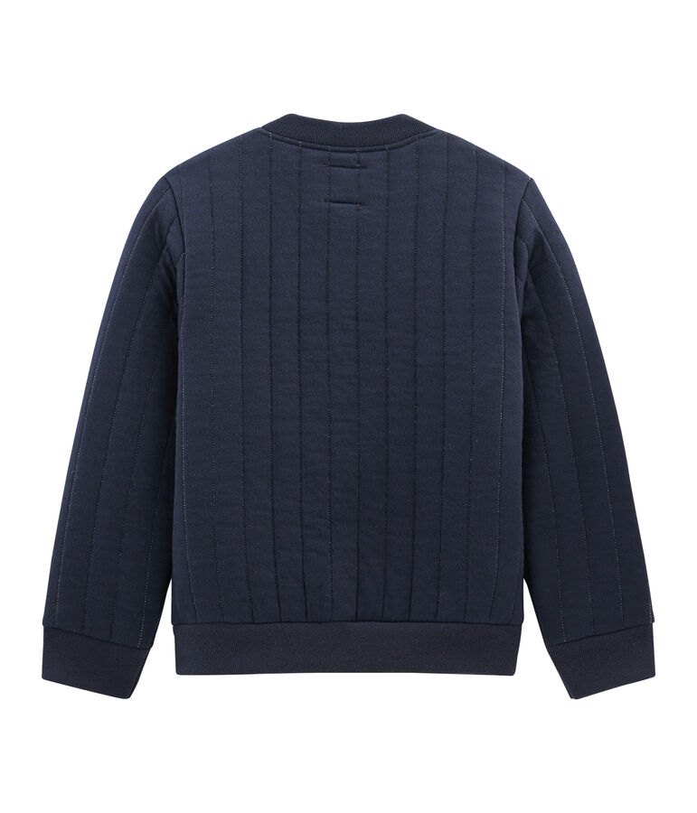 Baseball jacket Jean Jullien blue