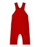 Baby boy's fleece overalls TERKUIT red