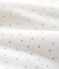 Babies' White Organic Cotton Tube Knit Sleeping Bag MARSHMALLOW white/MULTICO white