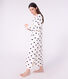Women's heart-print cotton nightdress