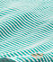 Girl's one-piece swimsuit FLAG green/LAIT white