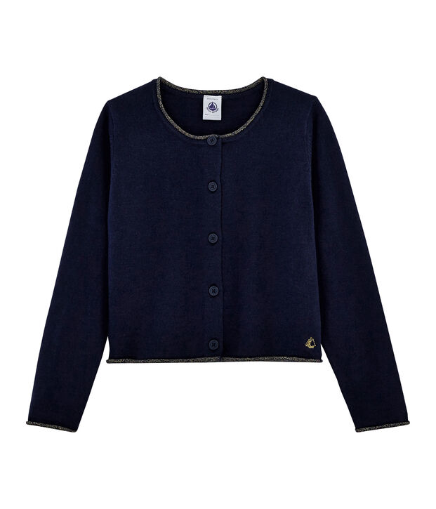 Girls' Knit Cardigan SMOKING