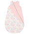 Baby Girls' Reversible Ribbed Sleeping Bag MARSHMALLOW white/MULTICO white