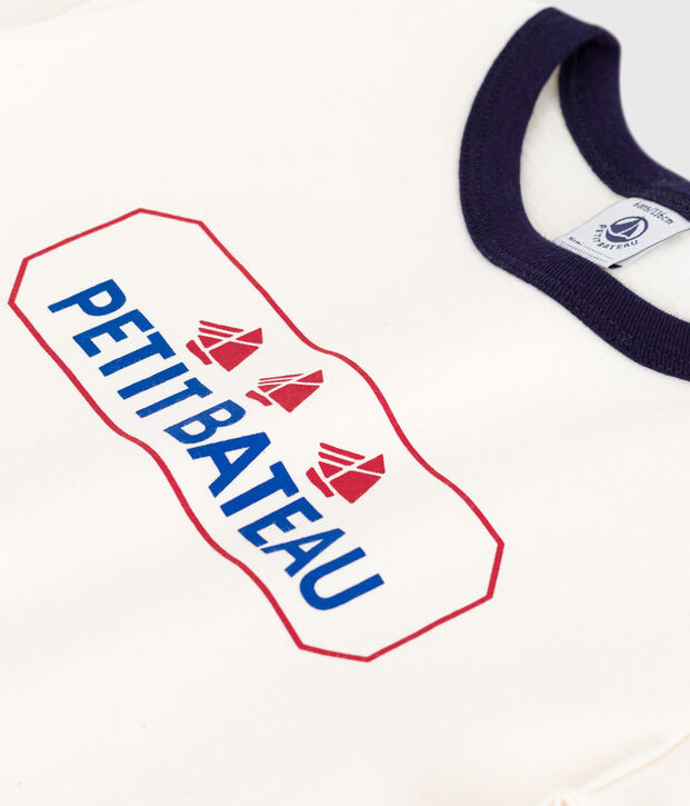 Children's short-sleeved printed T-shirt MILK