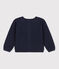 Girls' Cotton Cardigan SMOKING blue