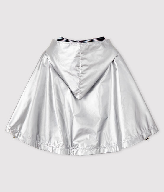 Unisex baby's waterproof cape ARGENT grey