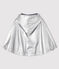 Unisex baby's waterproof cape ARGENT grey
