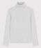 Women's Iconic Cotton Cocotte Stitch Undershirt BELUGA CHINE grey