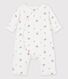Babies' Organic Tube Knit Print Long Playsuit