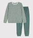 Children's Unisex Pinstriped Cotton Pyjamas